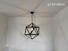 Black Pendant Light ,Three Sizes P124-60cm - Galaxy Lighting NZ