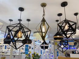 Small Bronze Pendant Light P120 - Galaxy Lighting NZ