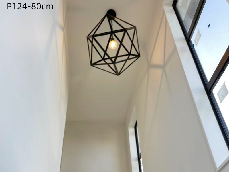 Black Pendant Light ,Three Sizes P124-60cm - Galaxy Lighting NZ
