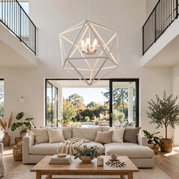White Pendant Light P124-80cm, Two Sizes(Free shipping does not apply )
