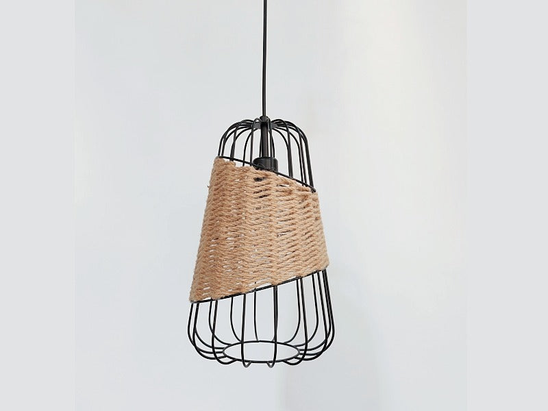 Hemp Rope Pendant Light P125 - Galaxy Lighting NZ