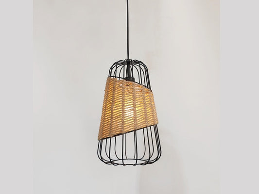 Hemp Rope Pendant Light P125 - Galaxy Lighting NZ