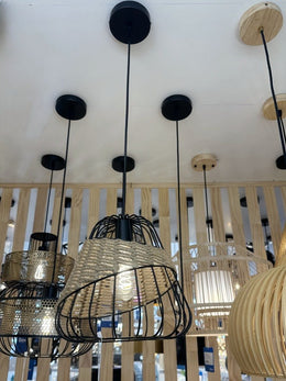 Hemp Rope Pendant Light P126 - Galaxy Lighting NZ