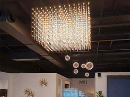 LED Pendant Light P132-80cm，Four sizes - Galaxy Lighting NZ