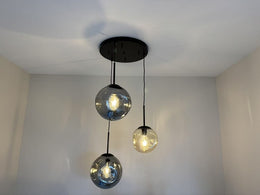 Glass Pendant Light P137-40cm - Galaxy Lighting NZ