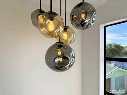 Glass Pendant Light P137-50cm