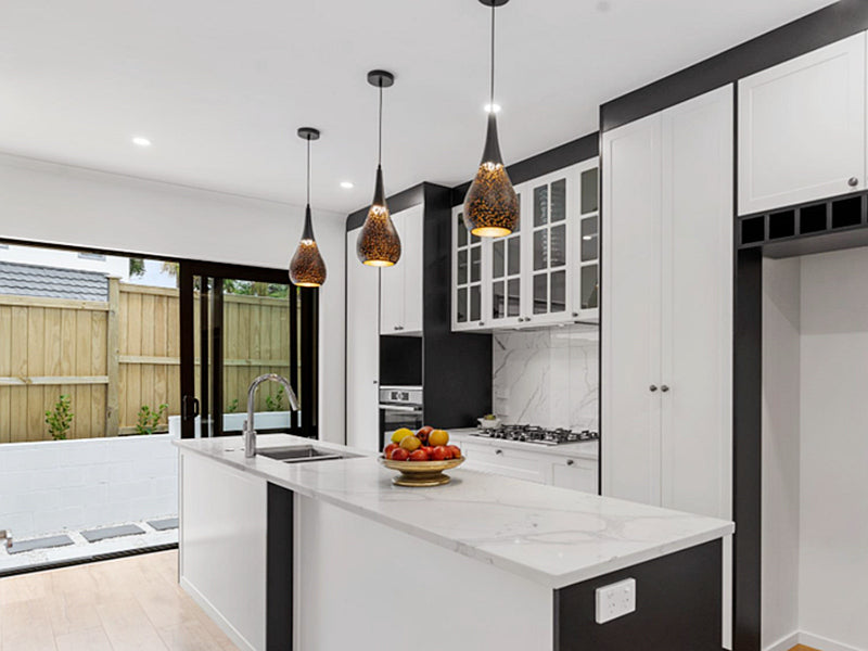 Black Pendant Light P142-B - Galaxy Lighting NZ