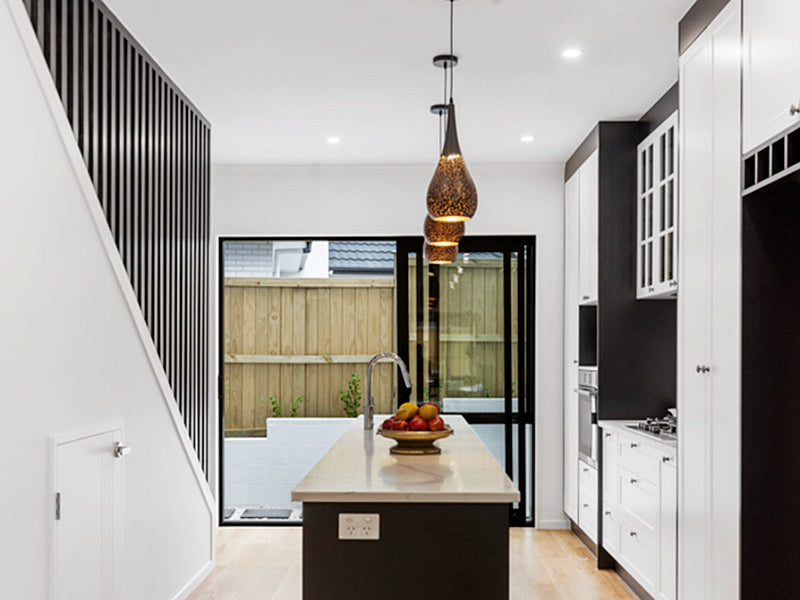 Black Pendant Light P142-B - Galaxy Lighting NZ