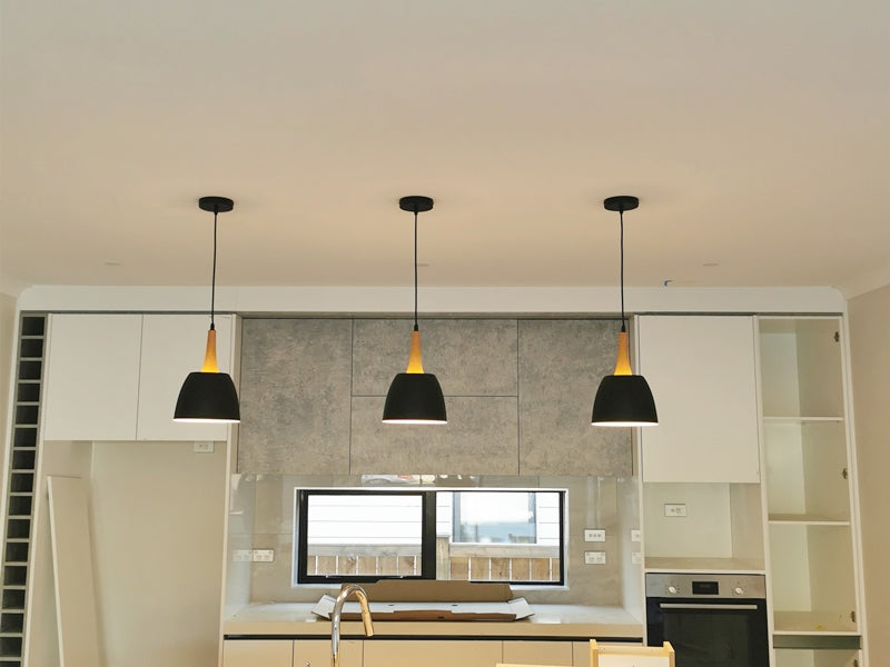 Pendant Light P156-Black - Galaxy Lighting NZ