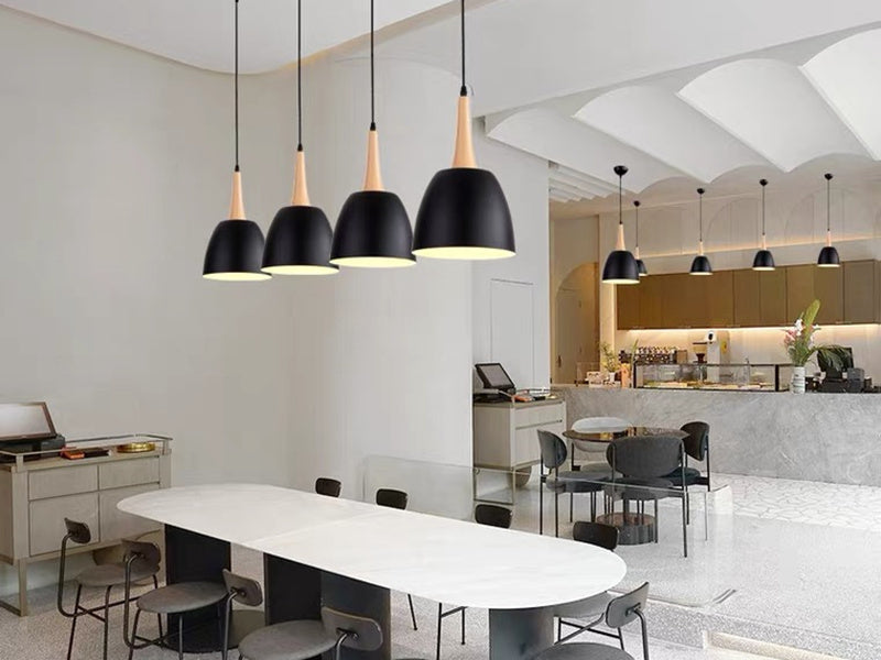 Pendant Light P156-Black - Galaxy Lighting NZ
