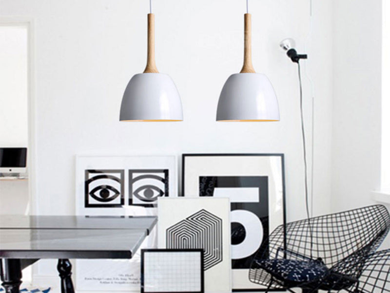 Pendant Light P156-White (DEMO） - Galaxy Lighting NZ