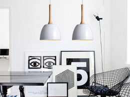 Pendant Light P156-White (DEMO） - Galaxy Lighting NZ