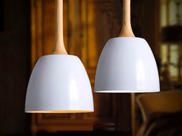 Pendant Light P156-White (DEMO） - Galaxy Lighting NZ