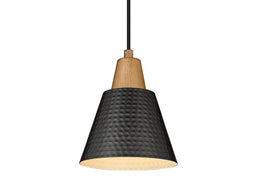 Vintage Black Lamshade Pendant Light P157-Black - Galaxy Lighting NZ