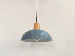 Blue Color Lamshade Pendant Light P158-Blue - Galaxy Lighting NZ