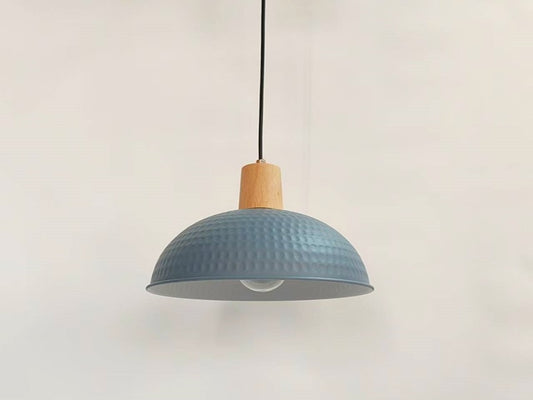 Blue Color Lamshade Pendant Light P158-Blue - Galaxy Lighting NZ