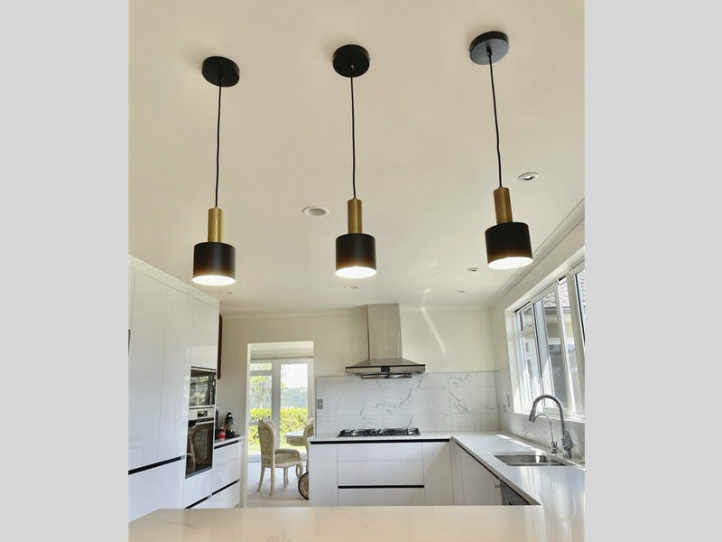 Pendant Light P159-Black - Galaxy Lighting NZ