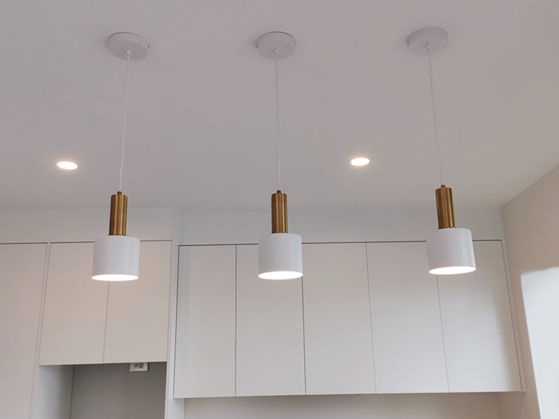 Pendant Light P159-White (DEMO） - Galaxy Lighting NZ