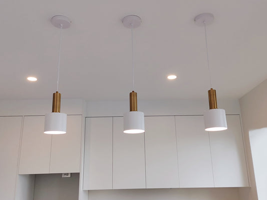 Pendant Light P159-White (DEMO） - Galaxy Lighting NZ