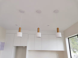 Pendant Light P159-White (DEMO） - Galaxy Lighting NZ