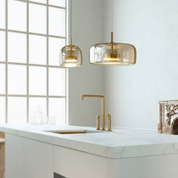 Amber Color LED Pendant Light P164-4000K,Single Light - Galaxy Lighting NZ
