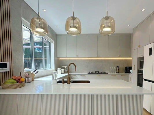 Amber Color LED Pendant Light P164-4000K,Single Light - Galaxy Lighting NZ