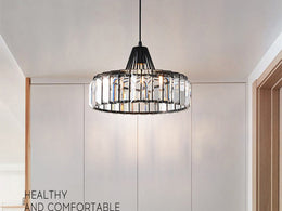 Industrial Glass Pendant Light P169 - Galaxy Lighting NZ
