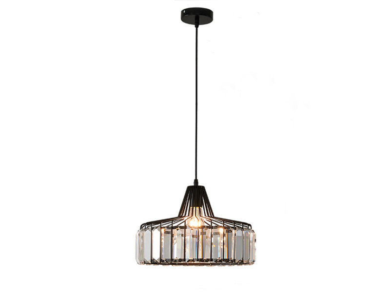 Industrial Glass Pendant Light P169 - Galaxy Lighting NZ