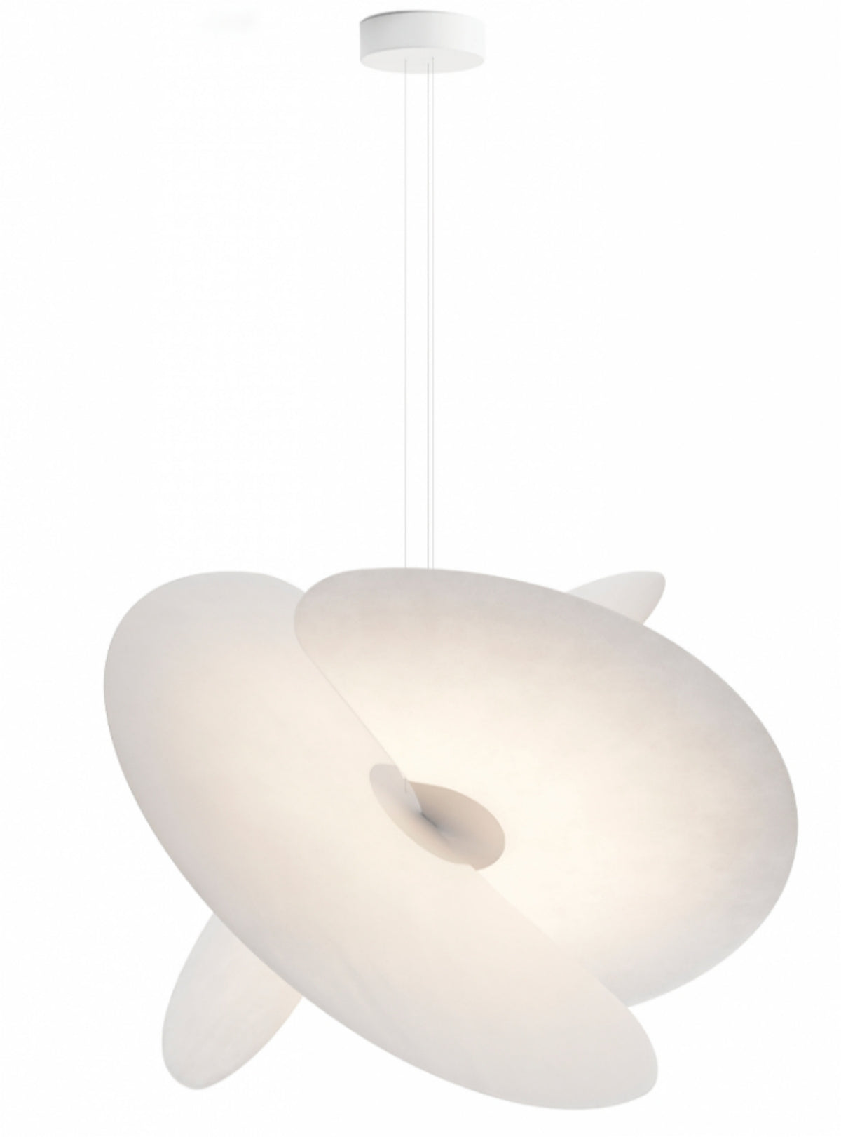 White Petal Pendant Light P170-60cm