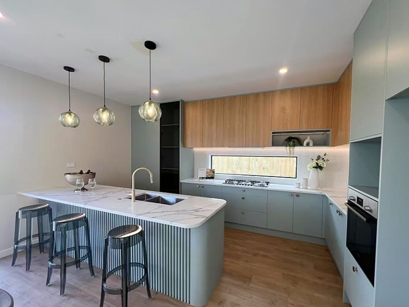 Green Colour Glass Pendant Light P171-Green - Galaxy Lighting NZ