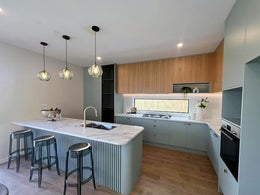 Green Colour Glass Pendant Light P171-Green - Galaxy Lighting NZ