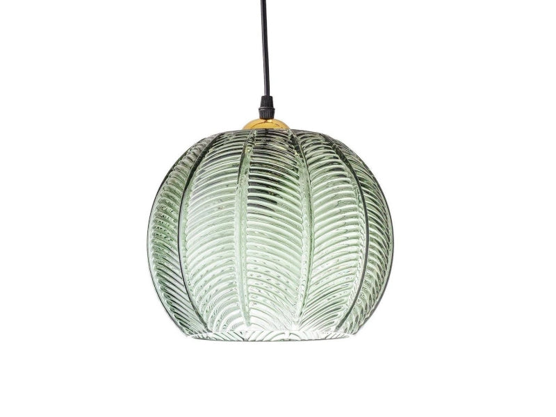 Green Colour Glass Pendant Light P171-Green - Galaxy Lighting NZ