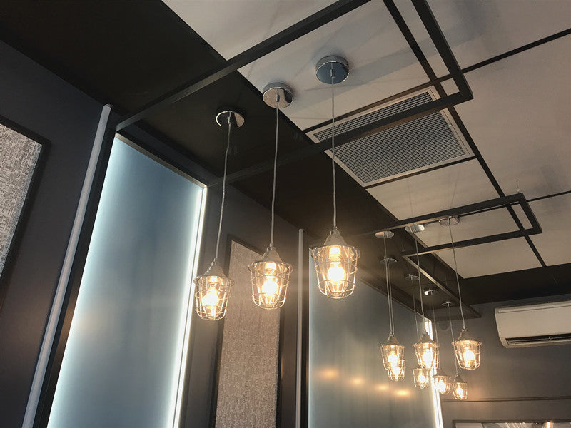 Silver Pendant Light, P172-Silver - Galaxy Lighting NZ