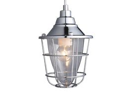 Silver Pendant Light, P172-Silver - Galaxy Lighting NZ
