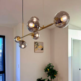 Modern Glass Pendant Light P176-1.2m