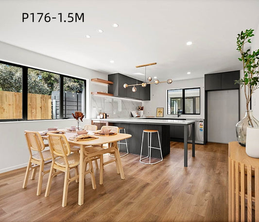 Modern Glass Pendant Light P176-1.5m - Galaxy Lighting NZ