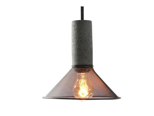 Concrete Pendant Light P182 - Galaxy Lighting NZ