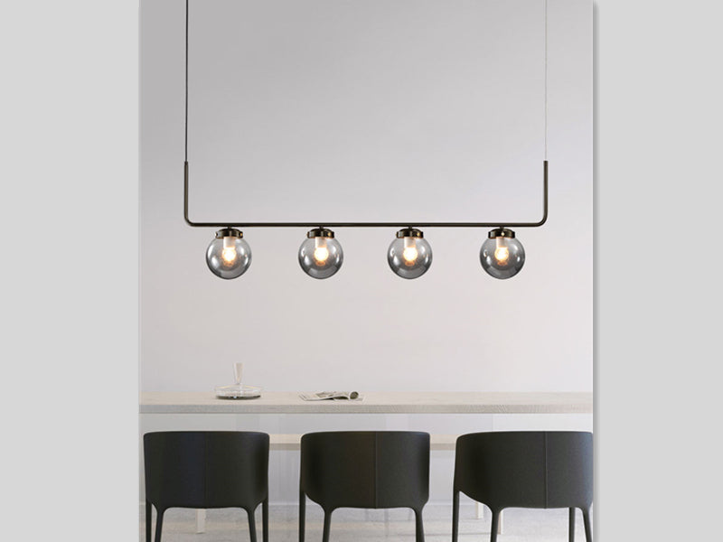 Smoky Grey Pendant Light P184-1.2M(DEMO) - Galaxy Lighting NZ