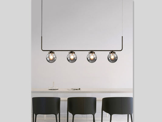 Smoky Grey Pendant Light P184-1.2M(DEMO) - Galaxy Lighting NZ