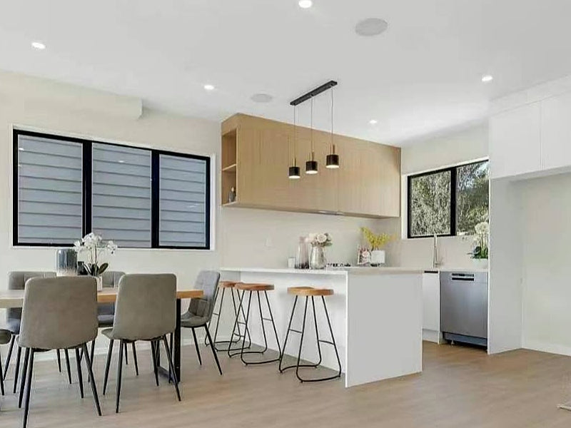 Black Pendant Light P187-72cm - Galaxy Lighting NZ