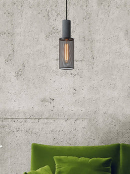Concrete Pendant Light P189 - Galaxy Lighting NZ