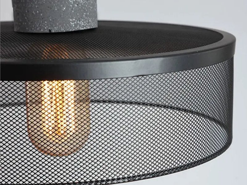 Concrete Pendant Light P191 - Galaxy Lighting NZ