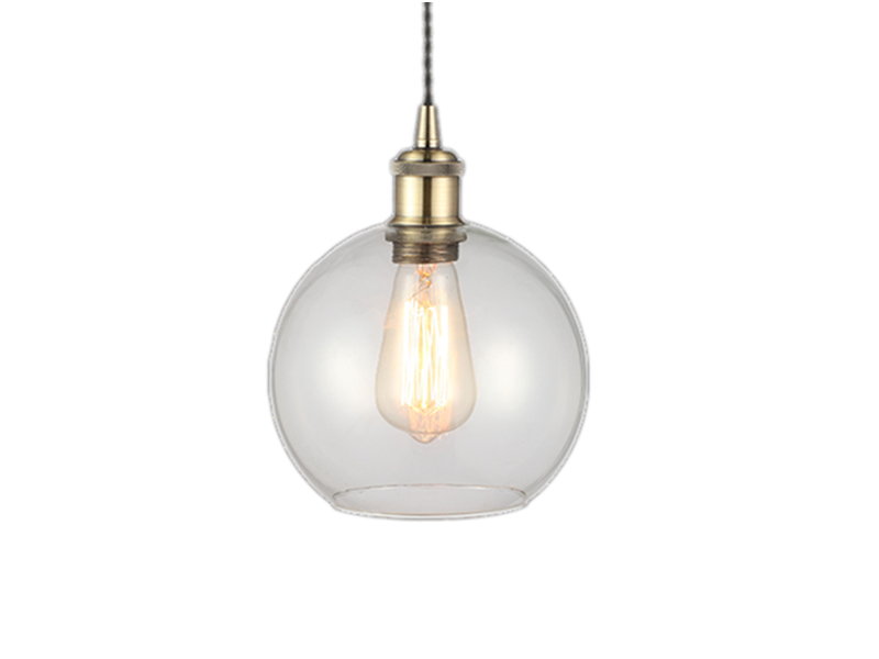 Glass Pendant Light P193-20cm - Galaxy Lighting NZ