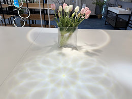 Modern Gold Colour LED Pendant Bedside/Bathroom Feature Light P208 - Galaxy Lighting NZ