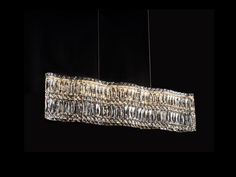Luxury Crystal Color Change LED Pendant Light P211-1M(DEMO) - Galaxy Lighting NZ