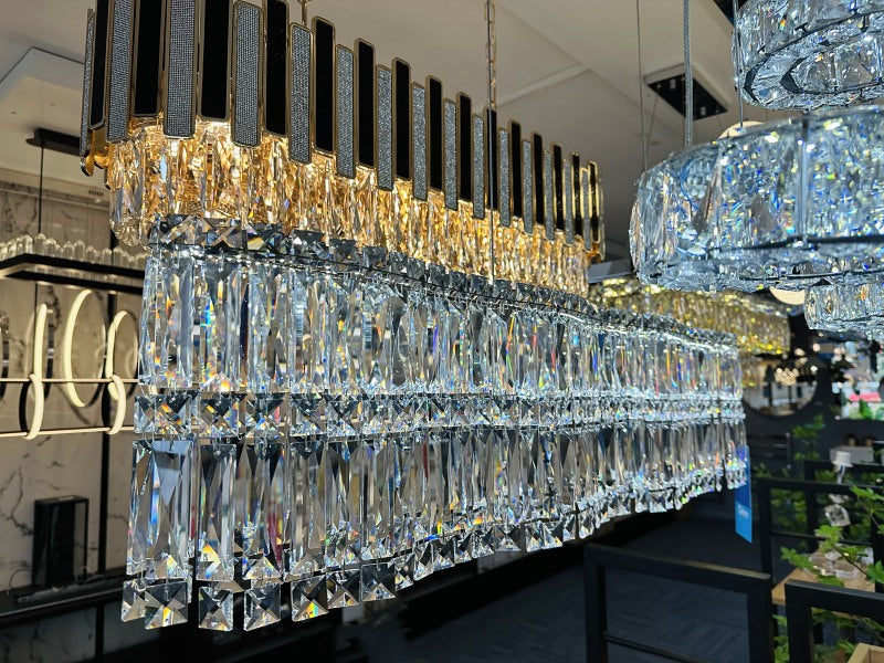Luxury Crystal Color Change LED Pendant Light P211-1M(DEMO) - Galaxy Lighting NZ