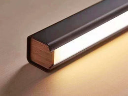 Modern Black LED Pendant Bar Light P212-1.5M