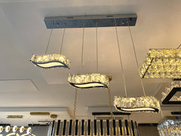LED Color Change Pendant Light P213-70cm - Galaxy Lighting NZ