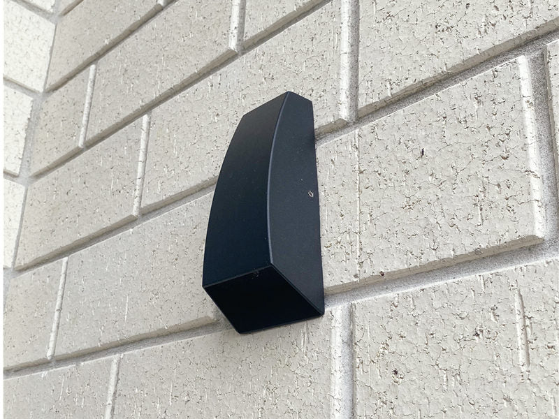 Black Up/Down LED Outdoor Light A217-B,Tri Color 3000k/4000k/6000k - Galaxy Lighting NZ