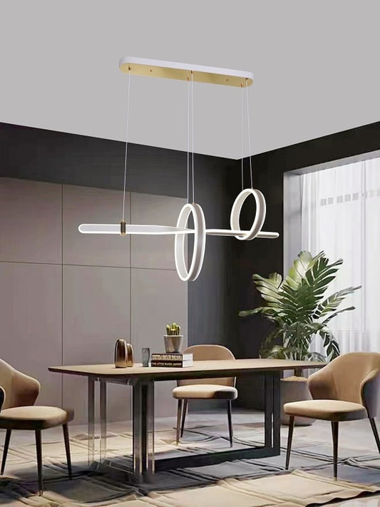 Grey Color LED Pendant Light P220-1m-4000k,White Color Base - Galaxy Lighting NZ
